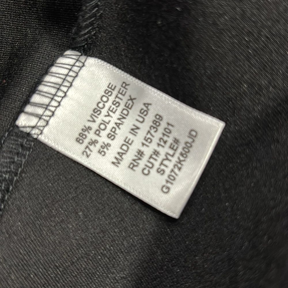 Originality | Women’s Black Belted Fit and Flare Mini Skirt - Picture 13 of 13